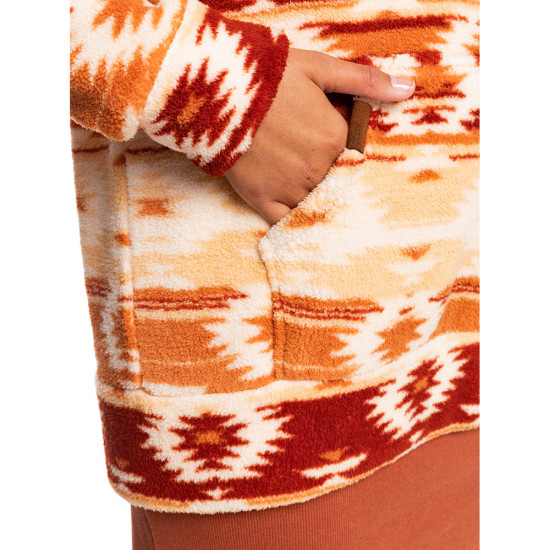 Roxy Γυναικεία μπλούζα Live Out Loud Half-Zip Pullover Fleece